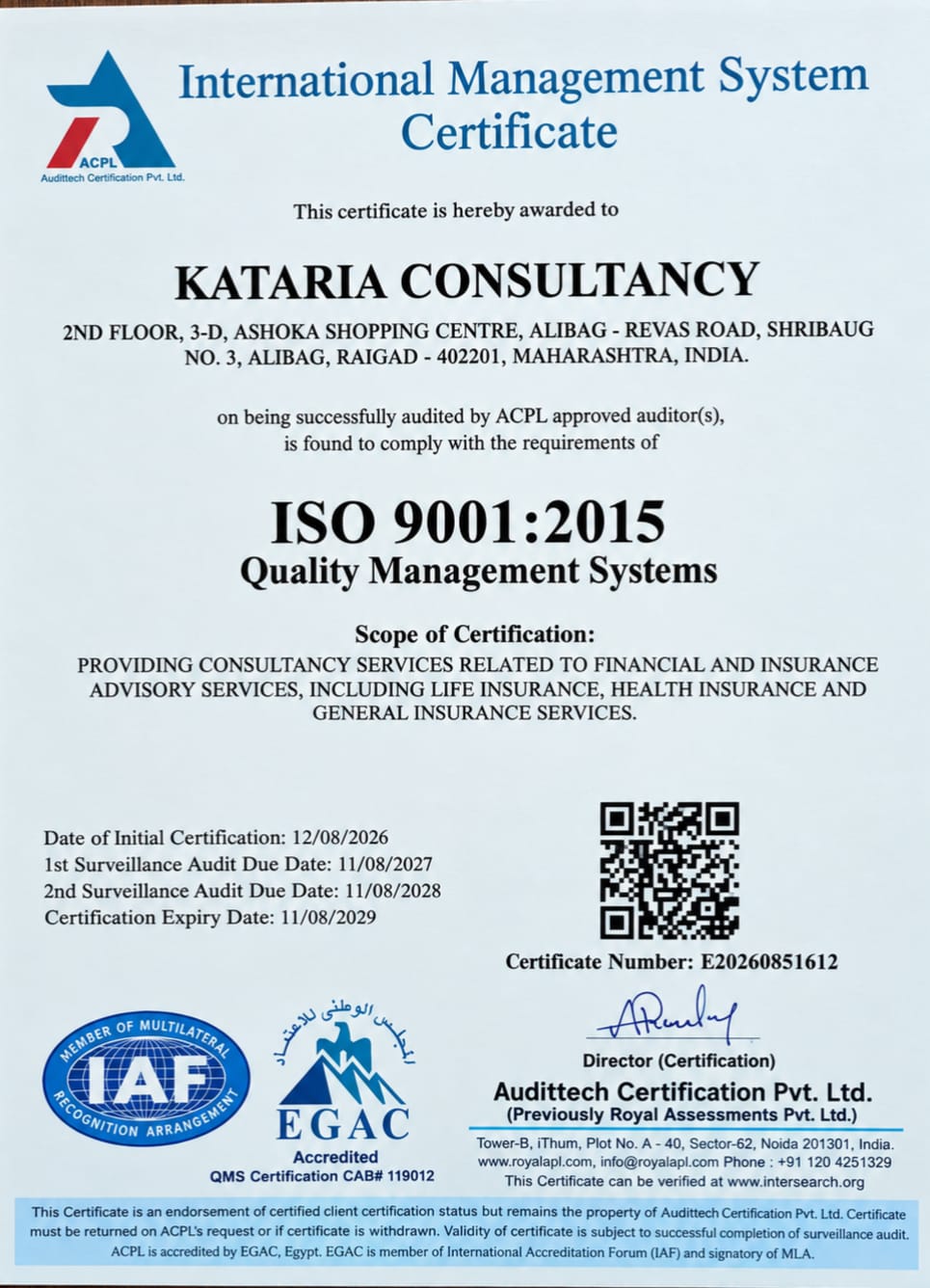 Rajebdra Jain Sir Certificate 4